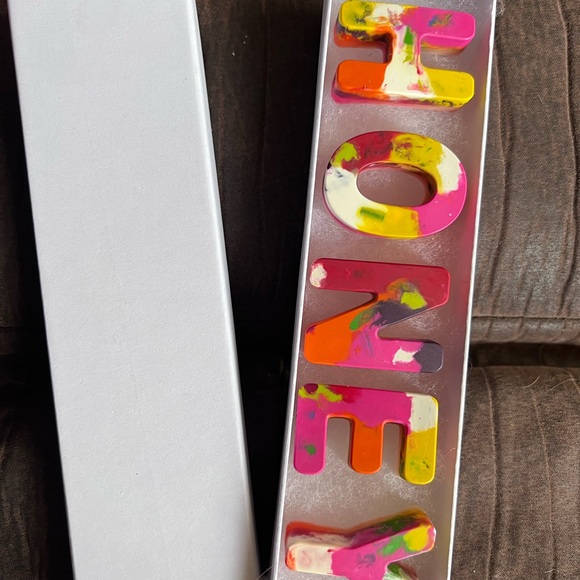 Hand made crayon names - Picture 3 of 4